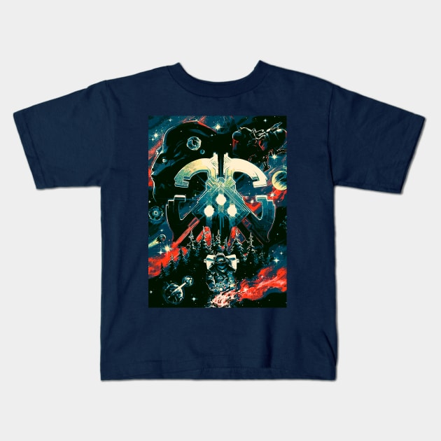 Outer wilds Kids T-Shirt by store of art